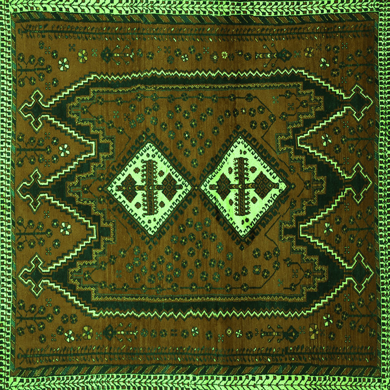 Performance Oriental Indoor Rug, Square 6'