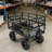 Utility Wagon Garden Cart For Transporting Firewood