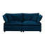 4 - Piece Upholstered Sectional Sofa, 1 - Piece Of 2 Seater Sofa And 2- Piece Of Ottomans , 2 Seater Loveseat Lounge With Ottomans-762051403