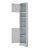 Multi-Functional Corner Cabinet Tall Bathroom Storage Cabinet with Two Doors and Adjustable Shelves, Open Shelf-524798872