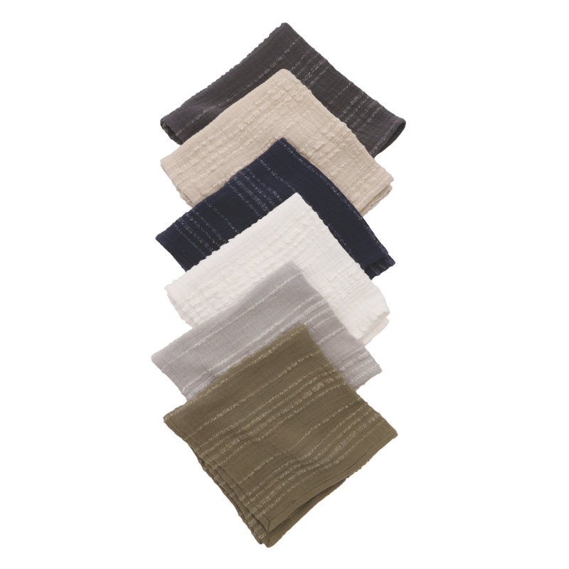 Kenwood 100% Cotton Square Napkins, Natural