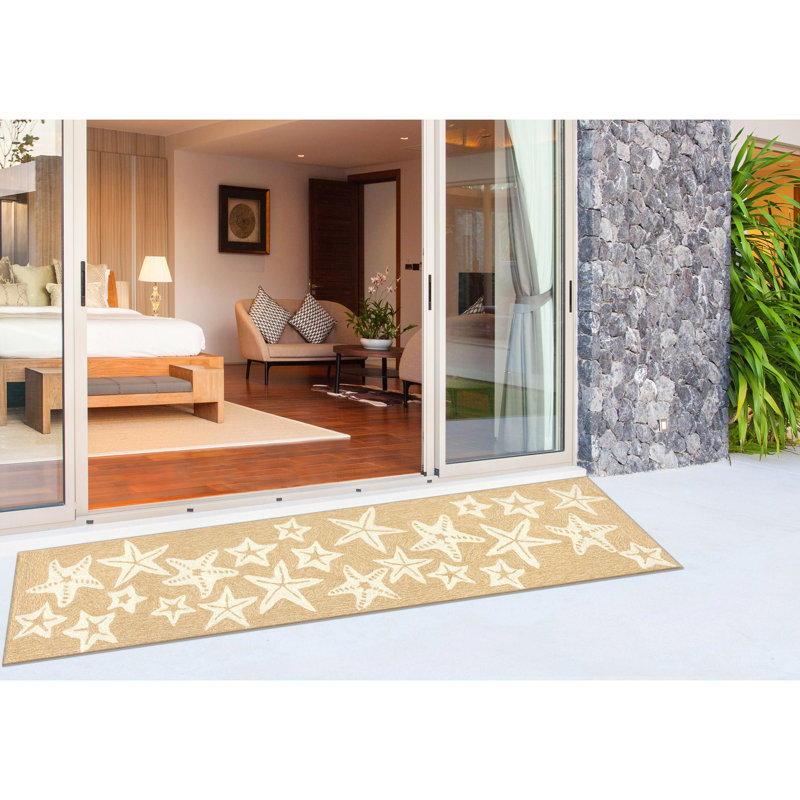 Vogt Performance Hand Tufted Indoor / Outdoor Rug, Runner 2' x 8'