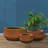 Tali 3-Piece Round Weather and UV Resistant Cement Planters-1308092693