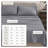 Ultra-Soft Cotton Heathered Melange Jersey Knit Sheet Set-355564525-326600146