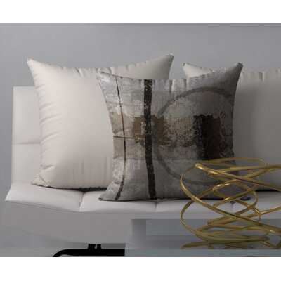 Invigorating Sensitive Decorative Square Pillow Cover & Insert -  Orren Ellis, 04BC9BB2BFC94AAB8DE6FB0E2744CB38