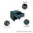 Granville 18" W Modern 1-Drawer Solid Wood Nightstand in Midnight Blue-1538742951