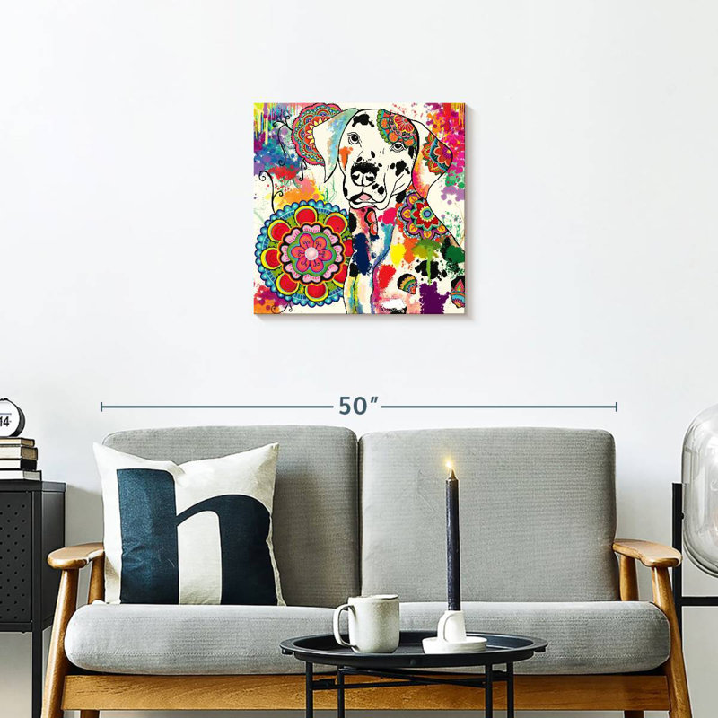 Bramala mandala Brampt, H 20 po x l 20 po