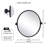 Javel Oval Beveled Bathroom / Vanity Mirror