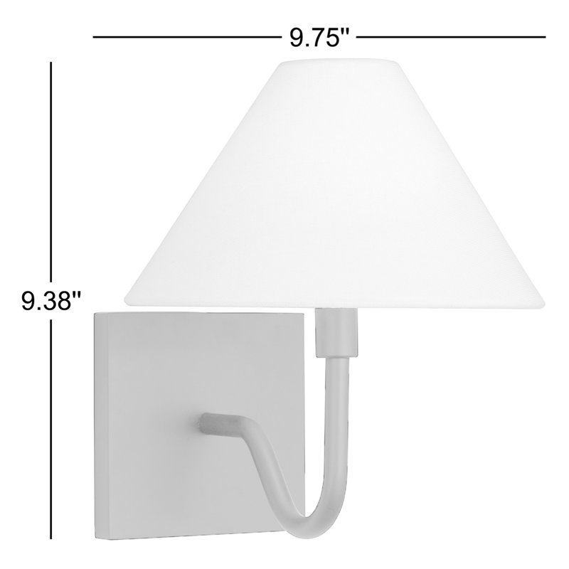 Petite applique Eldon, Nuit noire