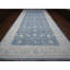 Tapis en laine de Peshawar nouÃ© Ã  la main, bleu, allongÃ© et Ã©troit, surdimensionnÃ©, 9 pi 10 po x 20 pi 3 po - CD32EC369CCE489198947294928D07B5