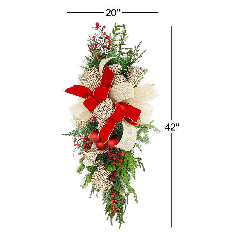 Ornement épinette de Noël 20 po Lingel