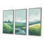 «Green Grey Pond Meadows In Tuscany I», ensemble d'art mural de ferme-1370440089-1370440077