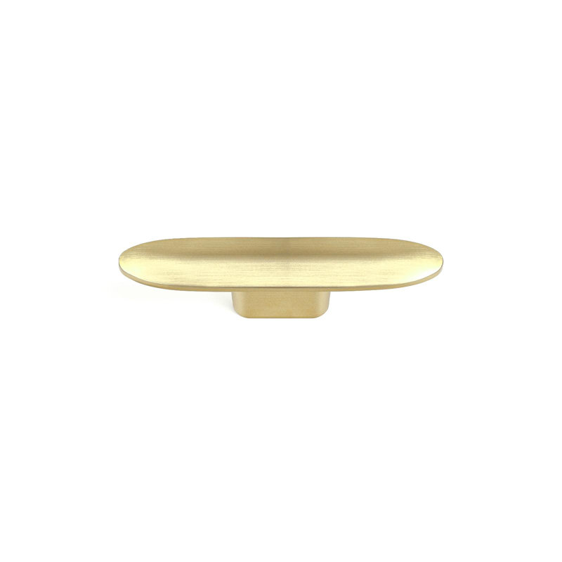Bar Knob Multipack, Light Brushed Brass, 3"