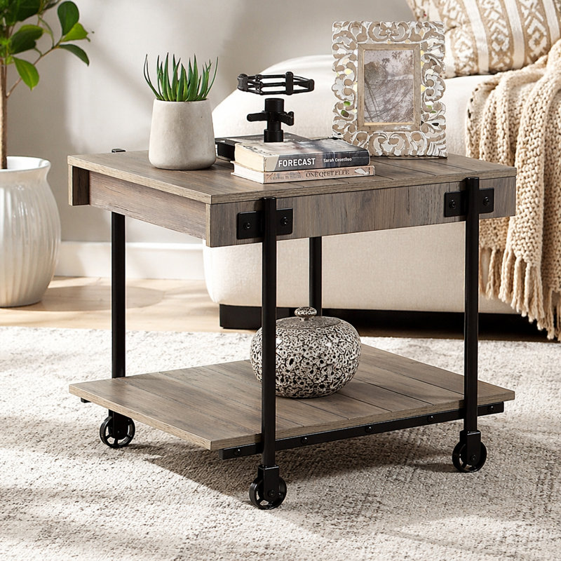 Table de bout style industriel 1pc