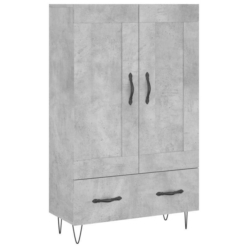 Annell Storage Cabinet, Concrete grey