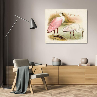 Rosecliff Heights Unknown Gallery Wrapped Canvas Art Titled: Roseate Spoonbills I 142335Z