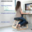Chaise berçante en bois à genoux-99078748