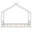 Lit pour enfant avec structure en bois massif et lattes de support