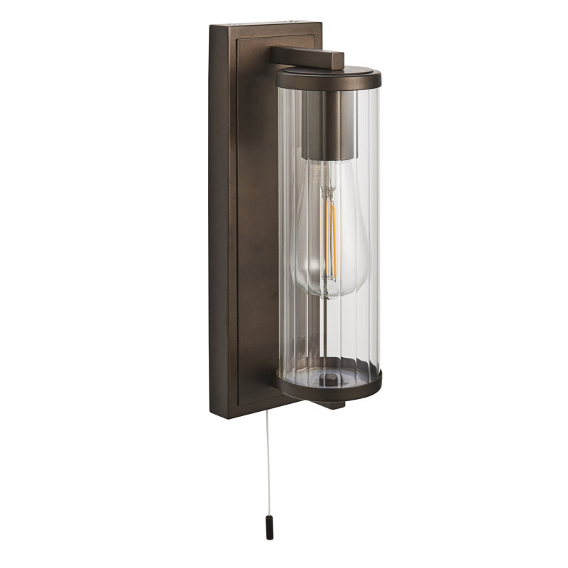 Orwin Candle Wall Light, Dark Bronze