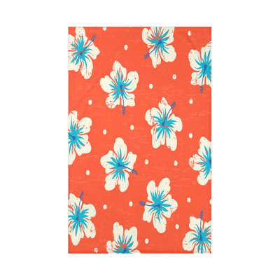 Jeté floral Hibiscus