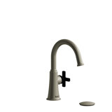 Momenti™ Single Hole Bathroom Faucet with Drain Assembly and C-Spout
