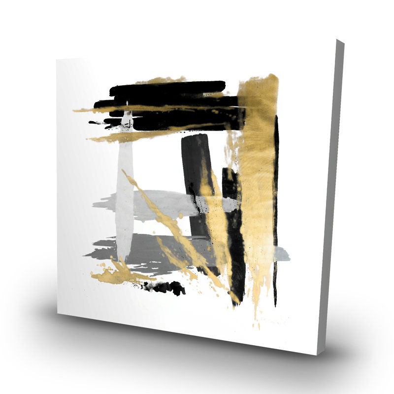 Brush strokes - 32"x32" art on canvas