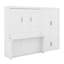 Grand lit escamotable mural avec placard-107255721