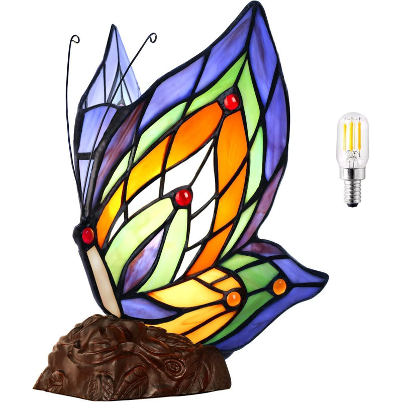Lampe de bureau en verre coloré Tiffany Lamp