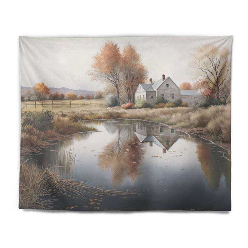Polyester Tapestry, 50" H x 60" W