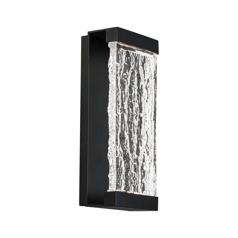 Fusion Aluminum LED Wall Light, 14" H x 3.88" W x 6" D