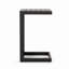 Table en forme de C CAPU CORAL ALU-1519394045