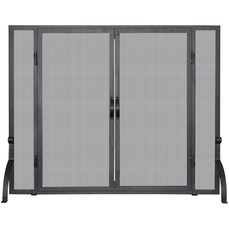 Pare-étincelles 1 panneau en acier Highfill, Moyen