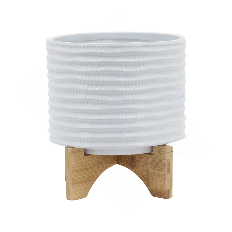 PLATEAU 8 "TEXTURÉ AVEC SUPPORT, BLANC