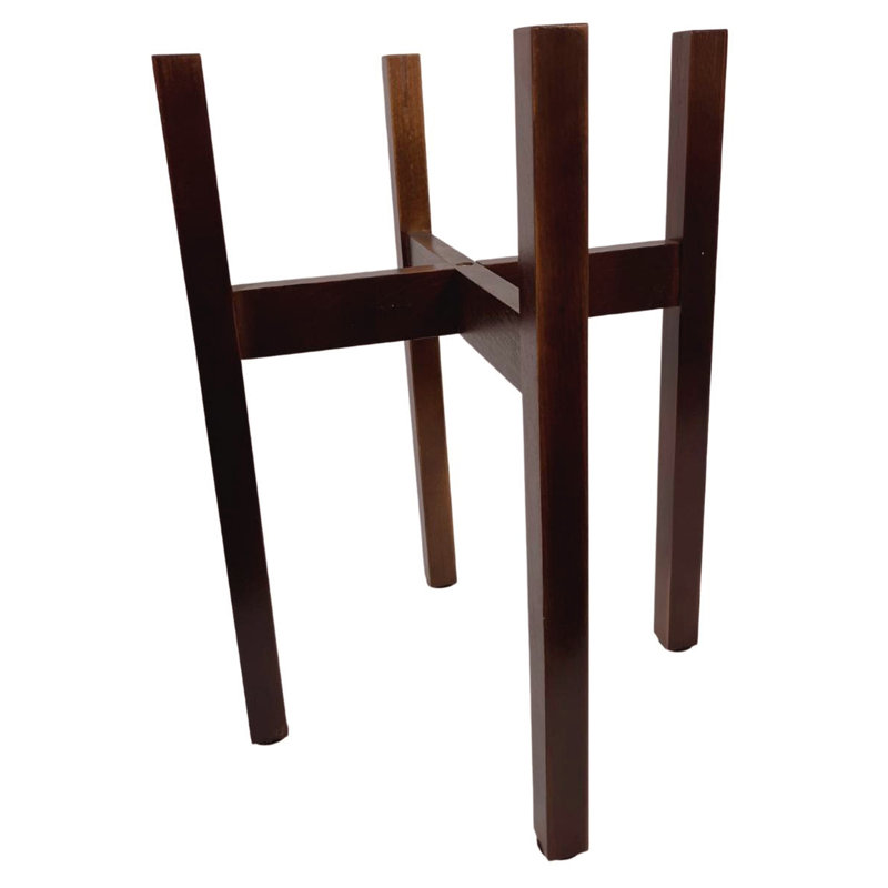 Grand support à plantes Beech l 15,25 po x P 15,25 po, Brun, H 24 po x l 12,5 po x P 12,5 po
