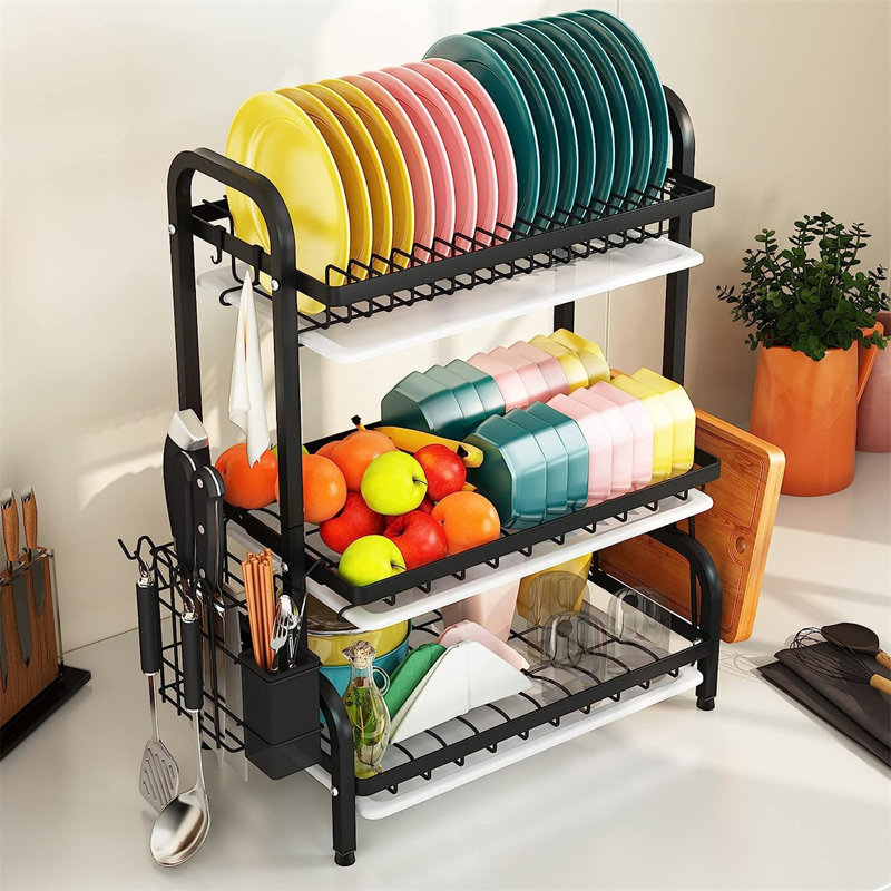 Dish Rack, Black