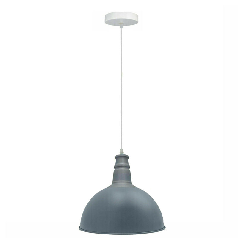 Romer 1 - Light Grey Single Pendant