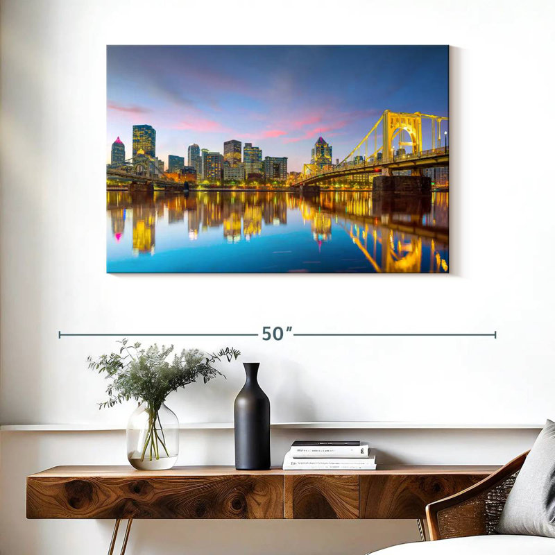 Ravi Pittsburgh City Lights, H 26 po x l 39 po