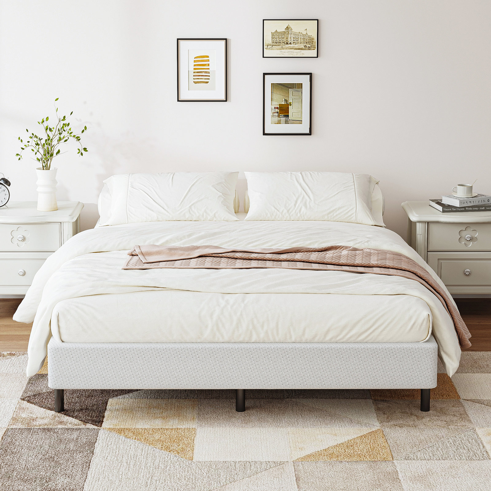 Nazarene Easy Assembly Box Spring, Queen
