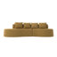 Canapé modulaire courbé Boneless-374945542