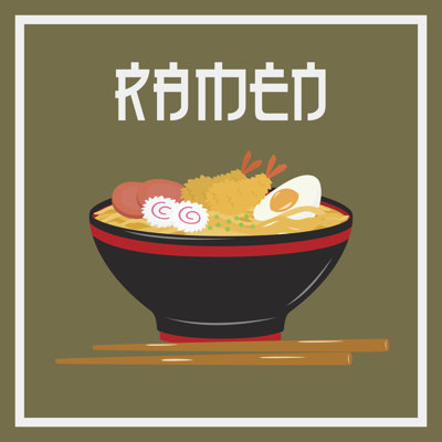 " Japanese Ramen Noodle "