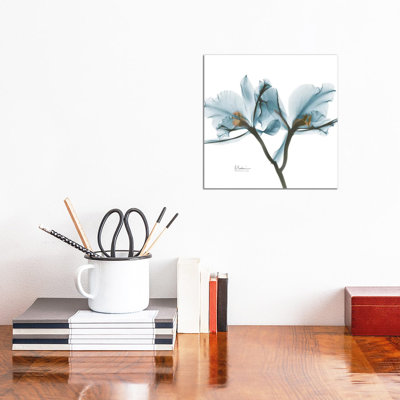 Blue Orchid by Albert Koetsier - Wrapped Canvas Painting
