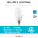 75 Watt Equivalent A19 E26/Medium (Standard) Dimmable 4000K LED Bulb