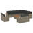 Vidaxl Garden Sofa Set Grey, Dark Grey