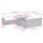 Vidaxl Garden Sofa Set Black