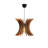 Solana 1-Light Single Sculptural Geometric Pendant-1558080441