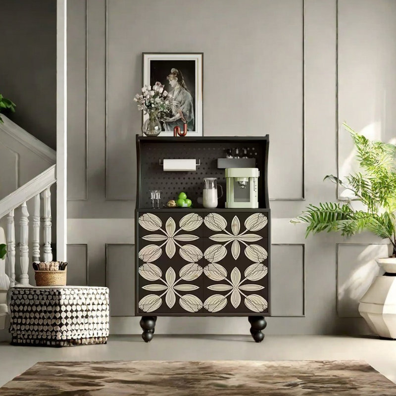 Modern large capacity creative accent cabinet