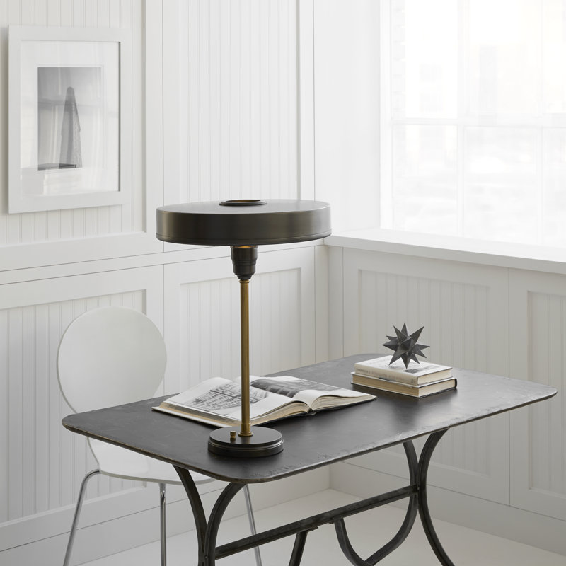 Thomas O'Brien Carlo Table Lamp, Bronze/Antique Brass, Bronze