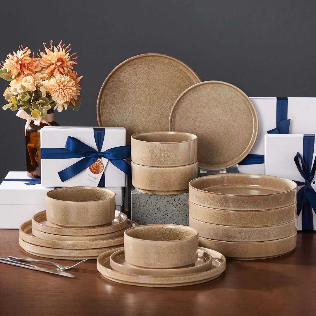 Porcelain China Dinnerware - Service for 4
