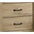 22"W 2-Drawer Nightstand Bedside Table With USB Charging  Ports-1355248057