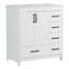 30'' Single Bathroom Vanity With Ceramic Top-794840750